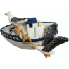 Boat and sea gull (magnet)
