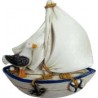 Sea gull and boat (magnet)