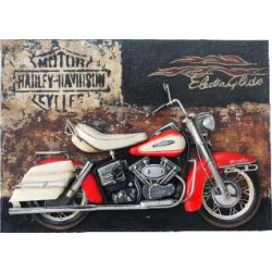 Harley Davidson metal poster