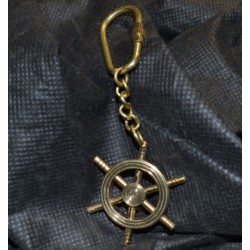 Keychain with rudder
