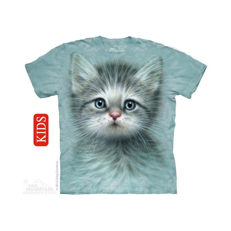 Γατάκι με γαλάζια μάτια - παιδικό T-Shirt
