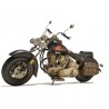 Μοτοσυκλέτα τύπου Harley Davidson μαύρη