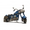 Μοτοσυκλέτα τύπου Harley Davidson μπλε 12 cm