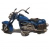 Μοτοσυκλέτα τύπου Harley Davidson μπλε 12 cm