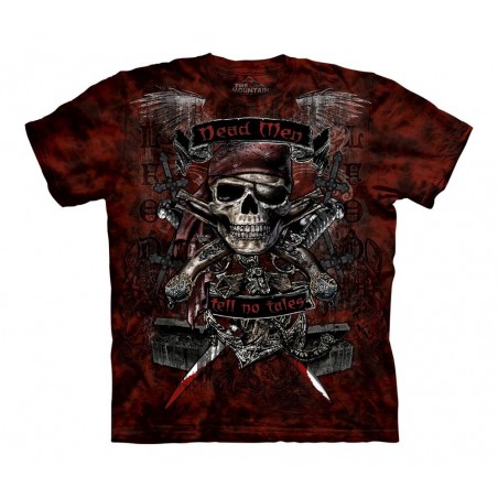 Πειρατική νεκροκεφαλή "Dead men.." παιδικό T-Shirt