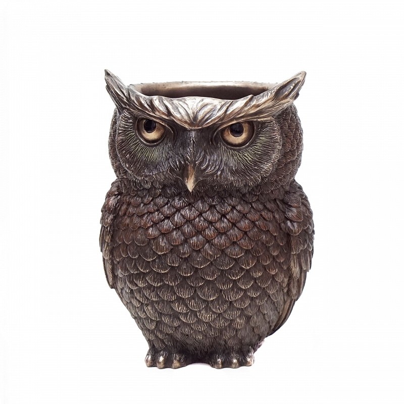 Wise Owl pencil holder