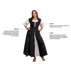 Ladies Renaissance Milady's Gown